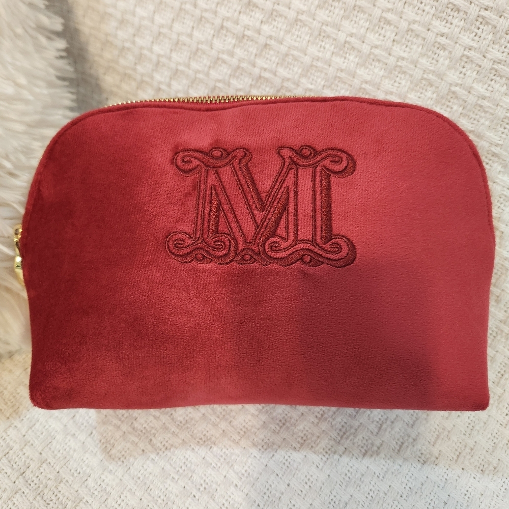 Max Mara Rivetto Pouch Makeup Jewelry Travel Pouch Bag